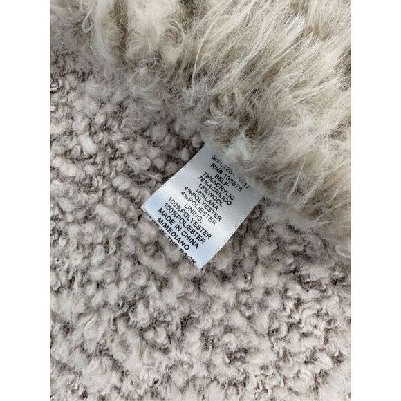 Love Tree faux fur and Sherpa open front vest - M - Picture 7 of 8